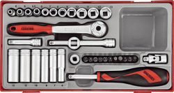 Fotoja e Set çelësash TENGTOOLS TT1435 03490109, 1.4'', 35 copë