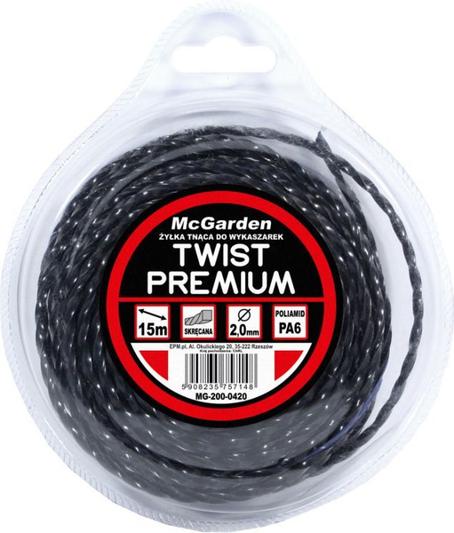 Fotoja e Linjë McGarden për TWIST PREMIUM 2.4MM 15M [madhësia e njësisë] - MG-200-0424