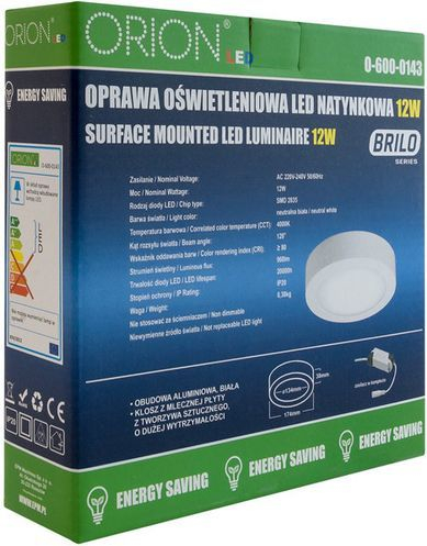 Fotoja e Llambë tavani Orion LED, 1x6W (O-600-0142)