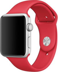 Fotoja e Rrip Tech-Protect Smoothband për orë të mençur Apple Watch, 42mm, e kuqe
