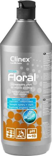 Fotoja e Sprej i lëngshëm për pastrim Clinex Floral Ocean, 1000ml