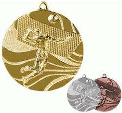 Fotoja e Medalje e artë volejbolli Victoria Sport, 5 x 5 mm