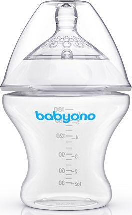 Fotoja e Shishe për foshnje Babyono, 180ml, transparente