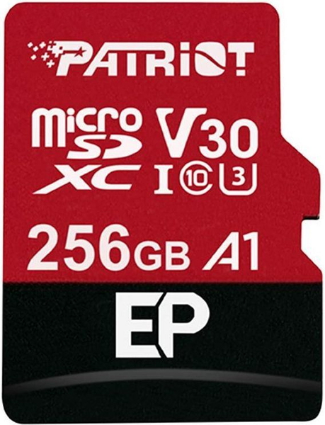 Fotoja e MicroSDXC EP Series 256GB V30, A1, U3 deri në 100MB / s (PEF256GEP31MCX)