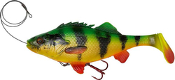 Fotoja e Karrem articifial me drejtues dhe grep Savage Gear 4D Perch Shad, 17.5cm, 75g, SS Firetiger (61798)