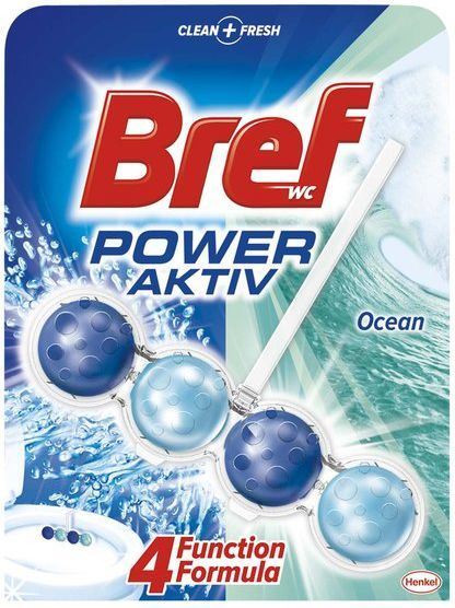 Fotoja e Aromatizues për WC Bref Aktiv Ocean (117572), 50g