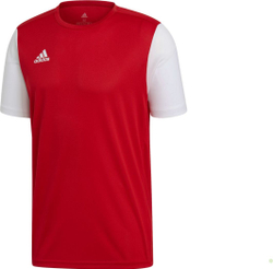 Fotoja e Maicë sportive Adidas Estro, nr. 164, e kuqe/bardhë