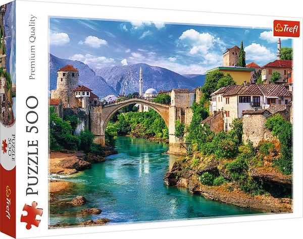 Fotoja e Puzzle Trefl, 48 x 34 cm, 500 elemente