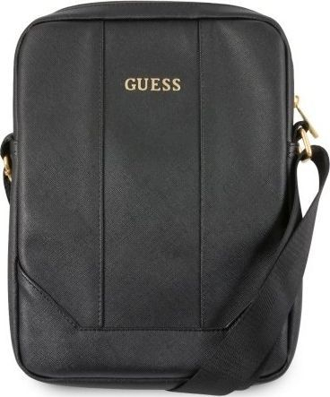 Fotoja e Çantë krahu Guess, 10", e zezë