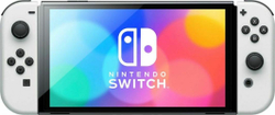 Fotoja e Konzolë Nintendo Switch OLED, e bardhë