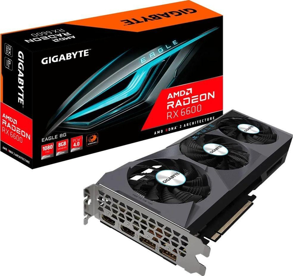 Fotoja e Kartelë grafike Gigabyte Radeon RX 6600 Eagle 8GB GDDR6