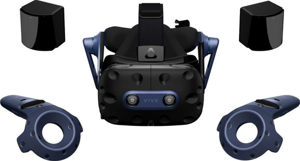 Fotoja e Syze VR me aksesor HTC Vive Pro 2 (99HASZ003-00), të kaltra / zeza