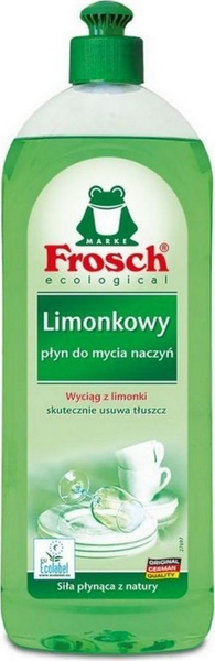 Fotoja e Detergjent për enë Frosch Lime, 750 ml