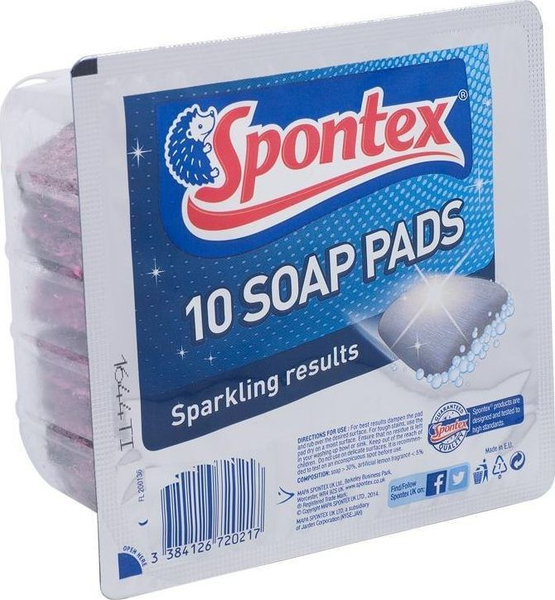 Fotoja e Jastëk sapuni Spontex Soak, 10 copë