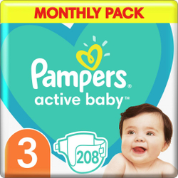 Fotoja e Pelena Pampers Active Baby, nr. 3, 208 copa