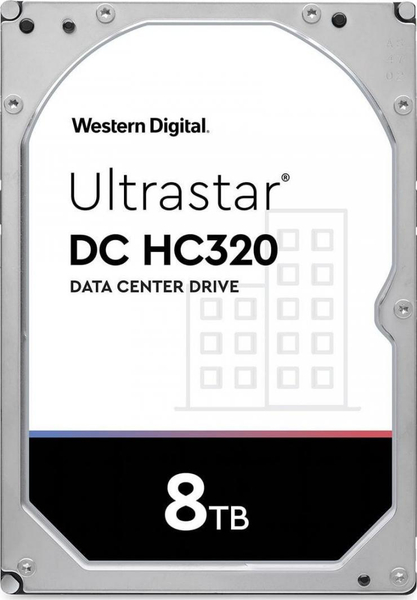 Fotoja e Disk serveri Western Digital Ultrastar DC HC320, 7K8, 8 TB, 3,5", 256 MB, SAS-3, 12Gb / s