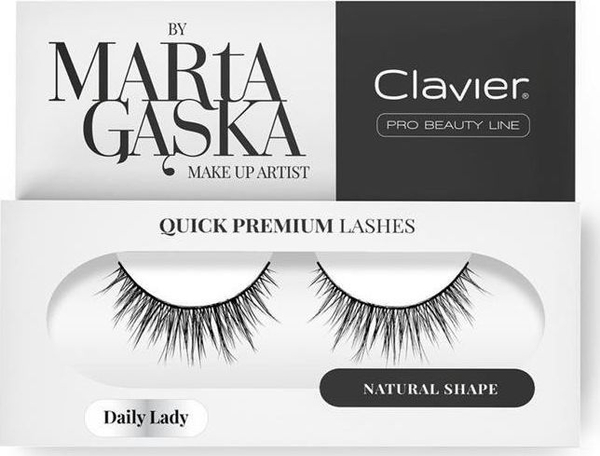 Fotoja e Qerpikë Clavier Quick Premium Lashes 813, të zinj