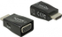 Fotoja e Përshtatës AV Delock (65902), HDMI (M) -> D-Sub (F) + Micro USB (F), i zi, Picture 1