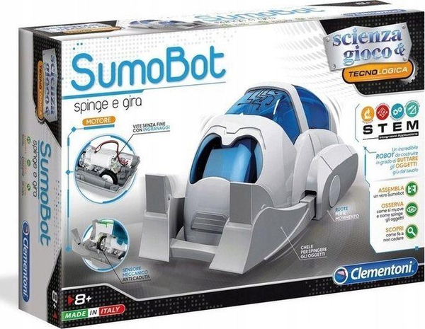 Fotoja e Robot Clementoni Sumobot 50635, i bardhë/kaltër