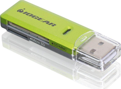 Fotoja e Lexues IOGear USB 2.0 (GFR204SD), i gjelbër