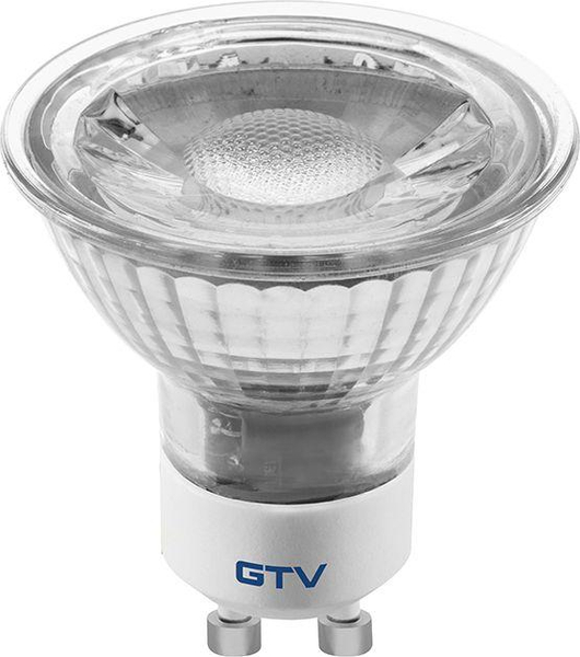 Fotoja e Llambë GTV LED, GU10, 5W, transparente