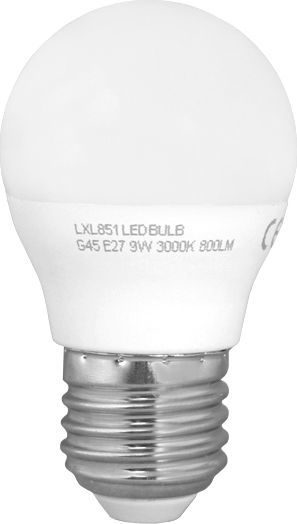 Fotoja e Poç elektrik LTC PS LED G45 E27 SMD 9W 230V, i bardhë, 800lm LTC