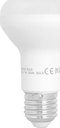 Fotoja e Poç elektrik LTC LED PS LTC, R63, E27, SMD, 7W, 230V, dritë e bardhë e ngrohtë, 560 lm.