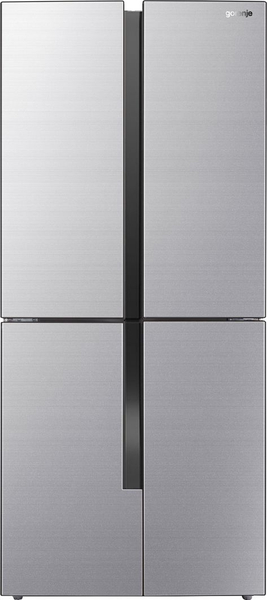 Fotoja e Frigorifer Gorenje NRM8182MX, 265 l, 181.6 cm, i hirtë