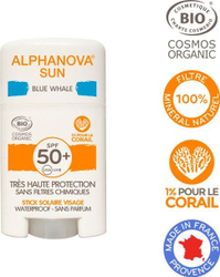 Fotoja e Krem mbrojtës i diellit Alphanova Sun SPF50+ Blue Whale, 12 g