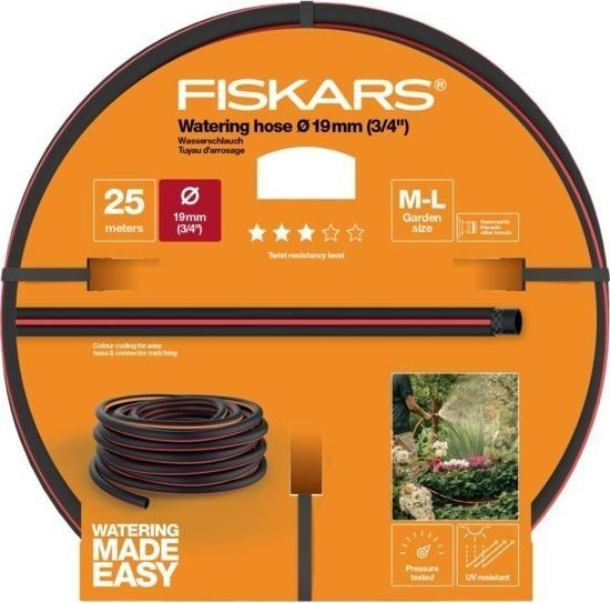 Fotoja e Grykë për zorrë kopshti Fiskars Q3, 19 mm, 3/4 '' 25 m (1027100)