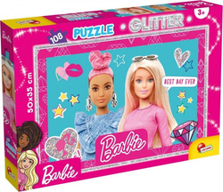 Fotoja e Puzzle Barbie Glitter Lisciani, 108 elemente
