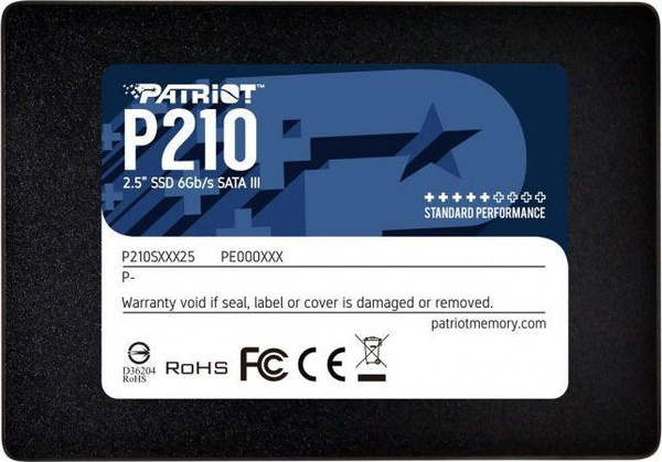 Fotoja e Disk Patriot P210 128GB 2.5 "SATA III SSD (P210S128G25)