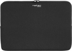 Fotoja e Mbështjellës për laptop Natec, 15.6", i zi