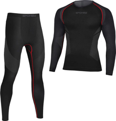 Fotoja e Set veshjesh sportive LEE Spokey Thermoactive,  XL / XXL, të zeza