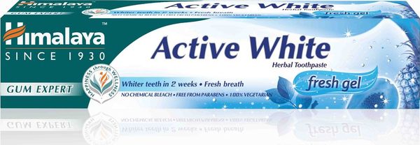 Fotoja e Pastë dhëmbësh Himalaya Active White, zbardhuese, 75ml (290079)