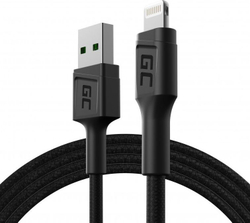 Fotoja e Kabllo Green Cell GC PowerStream USB-A, për iPhone, iPad, iPod, 120cm