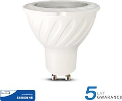 Fotoja e Poç elektrik V-TAC SAMSUNG 166, LED, VT-277, 7W, GU10, 4000K, 480lm, A +, i bardhë