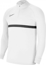 Fotoja e Bluzë për meshkuj Nike Academy 21 Midlayer, 2XL, e bardhë