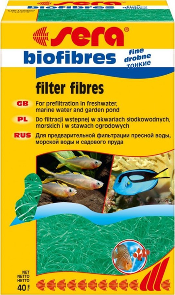 Fotoja e Biofibra për filtrim Sera, 40 g