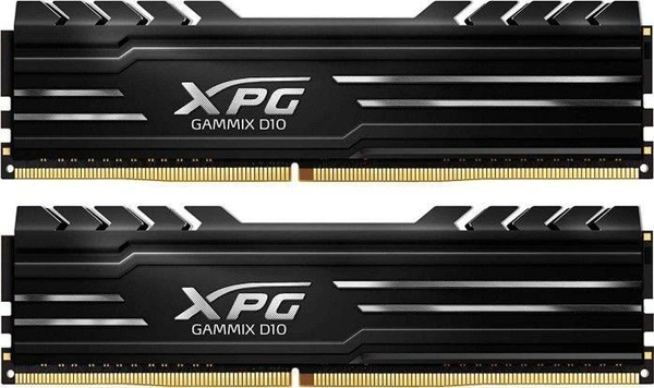 Fotoja e Memorie RAM ADATA XPG Gammix D10 (AX4U32008G16A-DB10), DDR4, 16GB, 3200MHz, CL16,e zezë