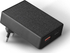 Fotoja e Karikues Uniq Votre Slim Duo, 1 x USB A, 1 x USB C, i zi, Picture 1