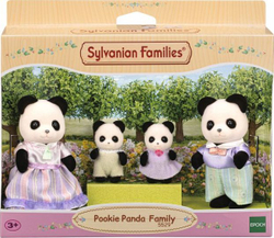 Fotoja e Lodër për fëmijë Epoka Sylvanian Familjet Pandas Pookie, 4 figura