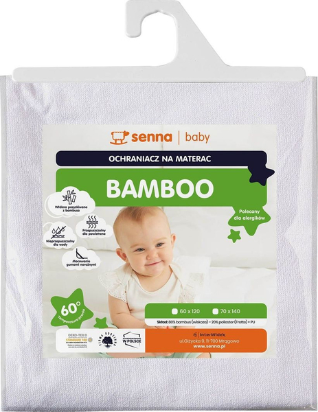 Fotoja e Mbulesë shtrati BAMBOO, Baby Senna Mattress Bumper, 60 x 120 cm