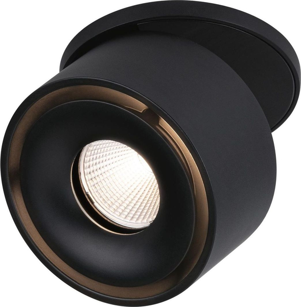 Fotoja e Llambë tavani Paulmann Recessed LED Spircle, 8W, e zezë