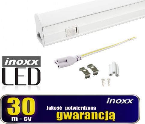 Fotoja e Llambë fluoreshente lineare Nvox LED T5 60cm 8w ndezje/fikje e ftohtë 6000k