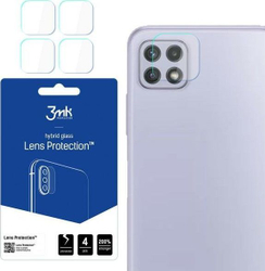 Fotoja e Xham hibrid për lentet e kamerës 3MK për Samsung Galaxy A22