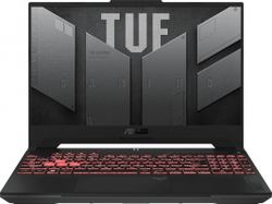 Fotoja e Laptop ASUS TUF Gaming A15, 15.6", AMD Ryzen 5 7535HS, 32 GB RAM, 512 GB SSD, NVIDIA GeForce RTX 4060, i zi dhe i hirtë