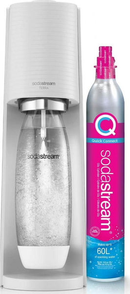 Fotoja e Karbonizues lëngjesh Sodastream Terra, i bardhë