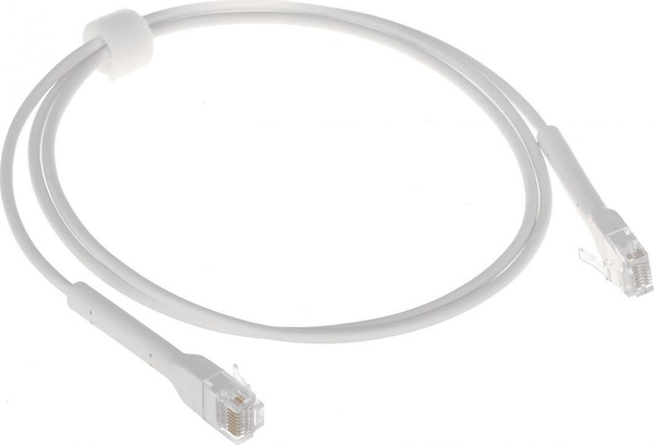 Fotoja e Kabllo UTP Ubiquiti PATCHCORD UC-PATCH-1M-RJ45, 1.0m, e bardhë