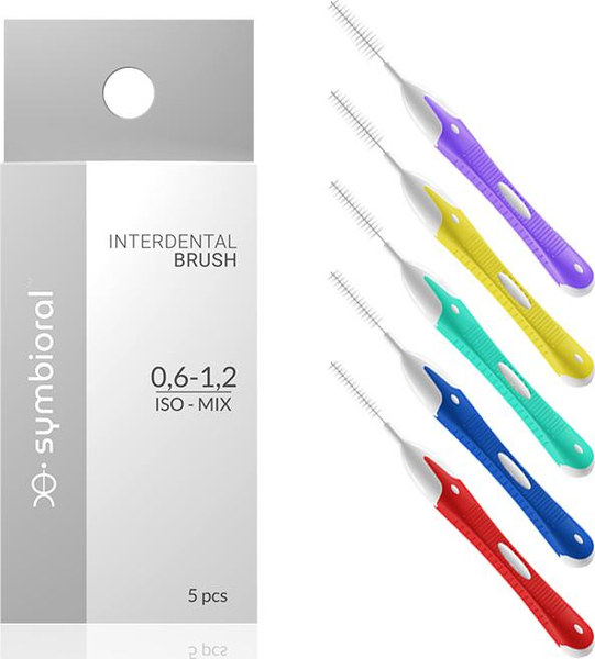 Fotoja e Furçë interdentare Symbioral Mix, 5 copë